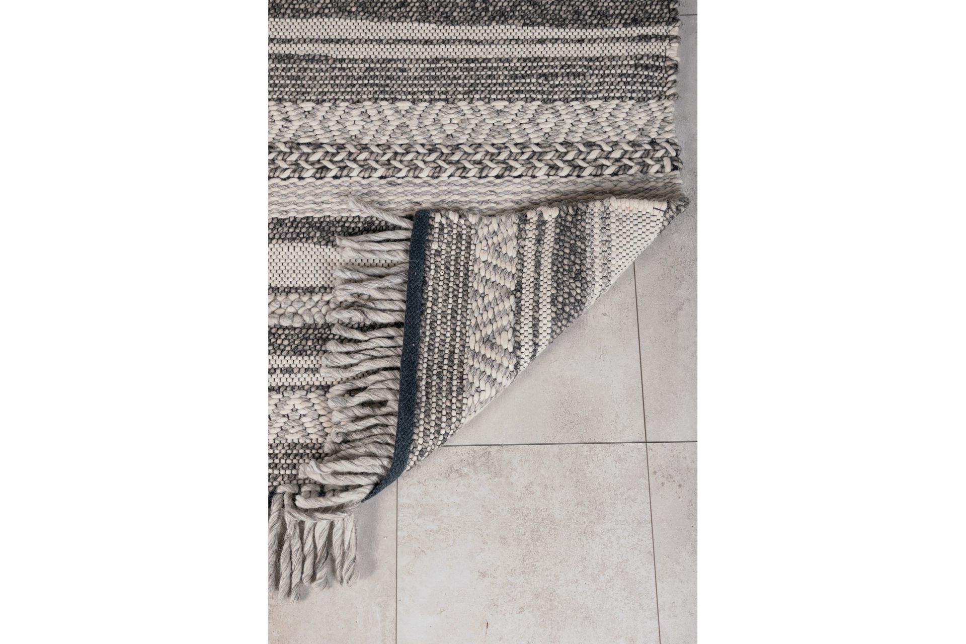 Alwar Ullteppe 200x300 cm - Mørkegrå - Tekstiler - Tepper & Matter - Moderne tepper - Ullteppe
