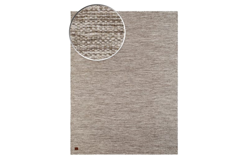 Birka Ullmatte Rektangulær 135x190 cm - Mørk lin - Tekstiler - Tepper & Matter - Moderne tepper - Ullteppe