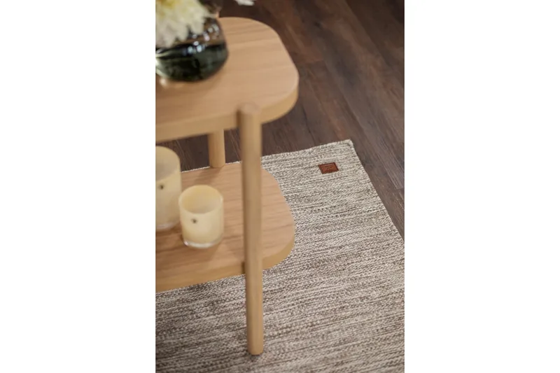 Birka Ullmatte Rektangulær 135x190 cm - Mørk lin - Tekstiler - Tepper & Matter - Moderne tepper - Ullteppe