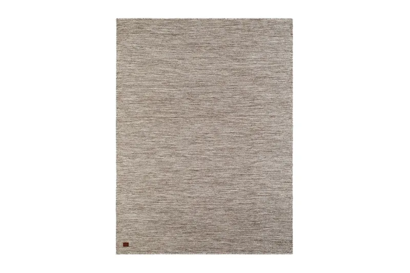 Birka Ullmatte Rektangulær 135x190 cm - Mørk lin - Tekstiler - Tepper & Matter - Moderne tepper - Ullteppe