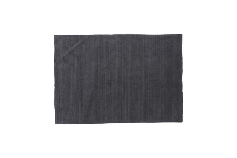 Bjurå Matte 250x350 cm - Mørkegrå - Ullteppe - Håndvevde tepper