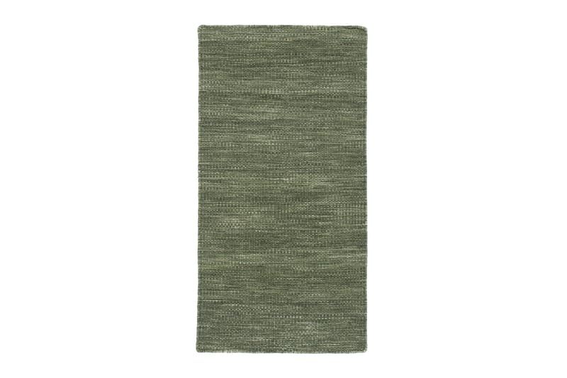 Blaser Ullmatte Rektangulær 75x230 cm - Fløyelsgrønn - Ullteppe