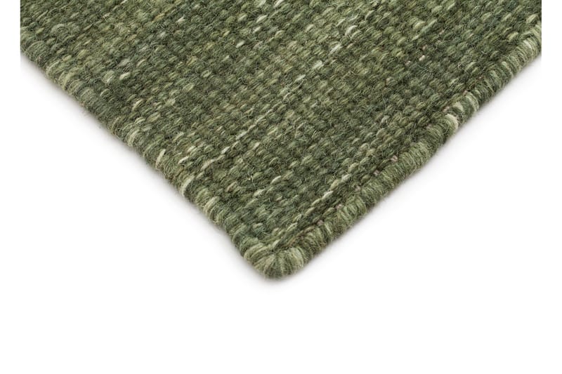 Blaser Ullmatte Rektangulær 75x230 cm - Fløyelsgrønn - Ullteppe