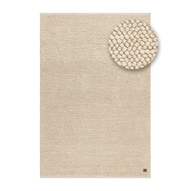 Ullteppe Bubble - 160x230 cm, Natur - Tekstiler - Tepper & Matter - Moderne tepper - Ullteppe