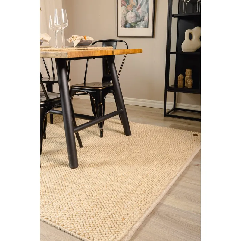 Ullteppe Bubble - 160x230 cm, Natur - Tekstiler - Tepper & Matter - Moderne tepper - Ullteppe