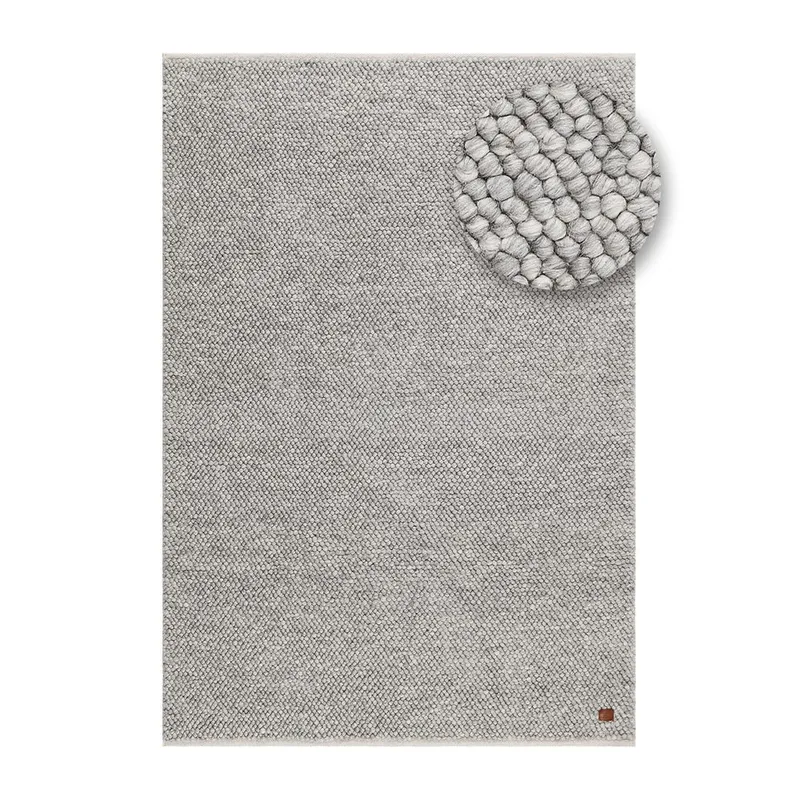 Ullteppe Bubble - 240x340 cm, Grå - Tekstiler - Tepper & Matter - Moderne tepper - Ullteppe