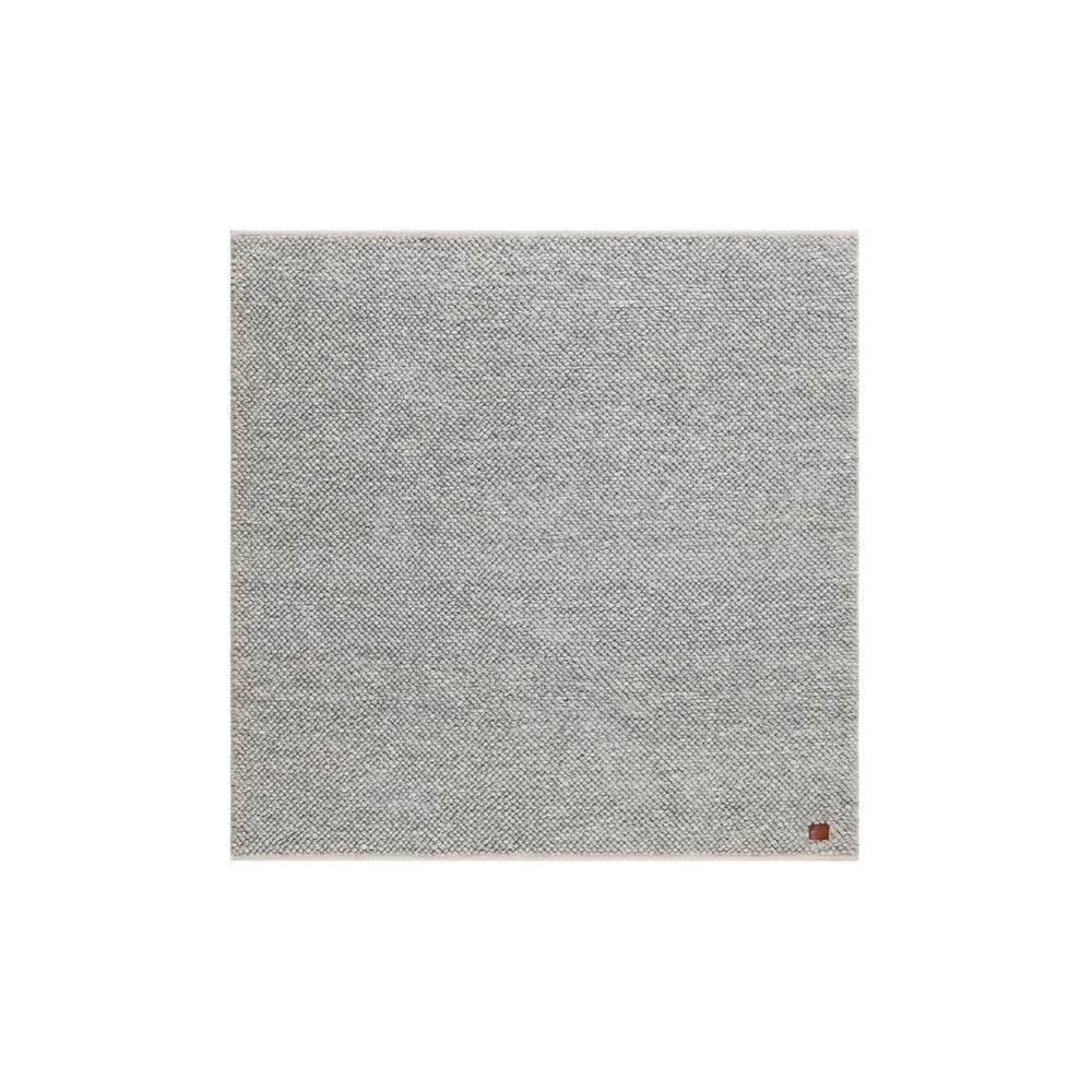 Ullteppe Bubble Kvadrat - 200x200 cm, Grå