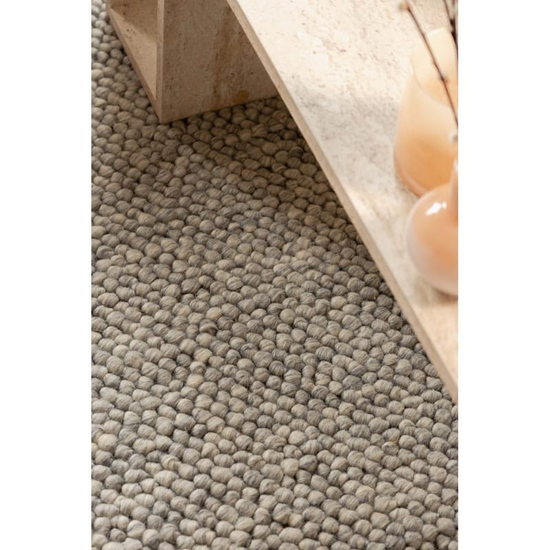 Ullteppe Bubble Kvadrat - 240x240 cm, Grå - Tekstiler - Tepper & Matter - Moderne tepper - Ullteppe