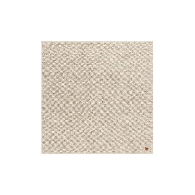 Ullteppe Bubble Kvadrat, 240x240 cm, Sand