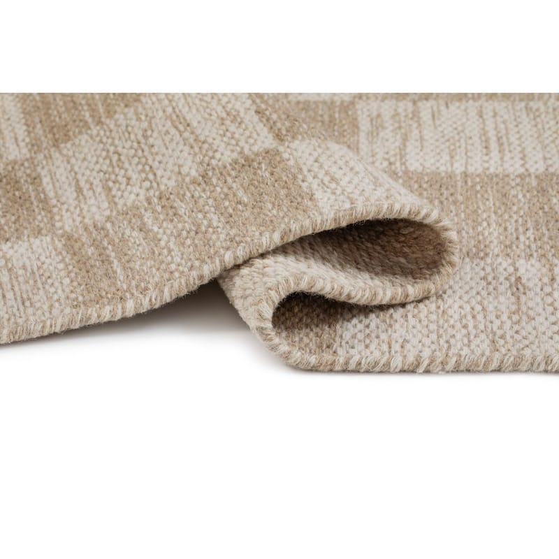 Ullteppe Chessie Kvadrat - 250x250 cm, Lin - Tekstiler - Tepper & Matter - Moderne tepper - Ullteppe