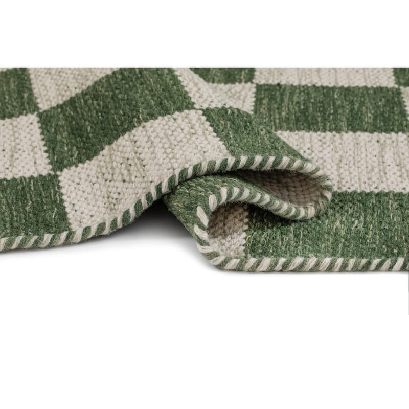 Ullteppe Chessie Kvadrat - 300x300 cm, Smaragdgrønn - Tekstiler - Tepper & Matter - Moderne tepper - Ullteppe