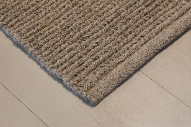 Dalarö Ullmatte 140x200 cm - Lin - Tekstiler - Tepper & Matter - Moderne tepper - Ullteppe