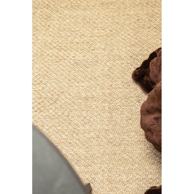 Ullteppe Ekeby Kvadrat - 200x200 cm, Lin - Tekstiler - Tepper & Matter - Moderne tepper - Ullteppe