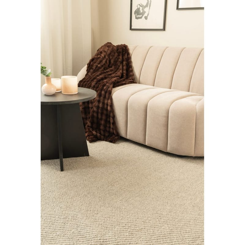 Ullteppe Ekeby Kvadrat - 240x240 cm, Grå - Tekstiler - Tepper & Matter - Moderne tepper - Ullteppe