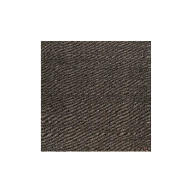 Ullteppe Ekeby Kvadrat - 240x240 cm, Taupe - Tekstiler - Tepper & Matter - Moderne tepper - Ullteppe