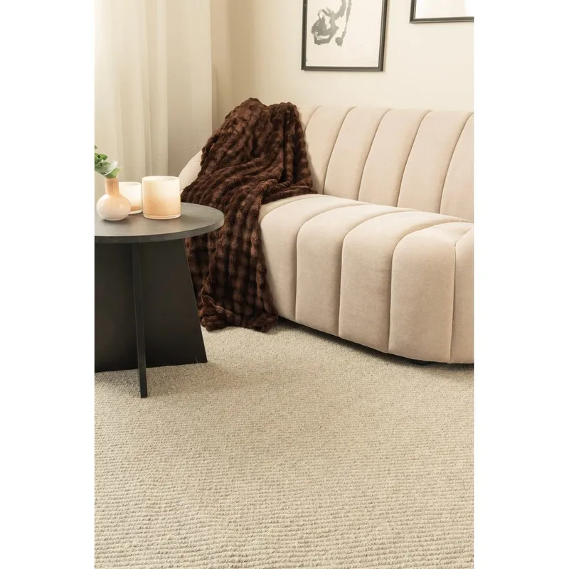 Ullteppe Ekeby Kvadrat - 280x280 cm, Grå - Tekstiler - Tepper & Matter - Moderne tepper - Ullteppe