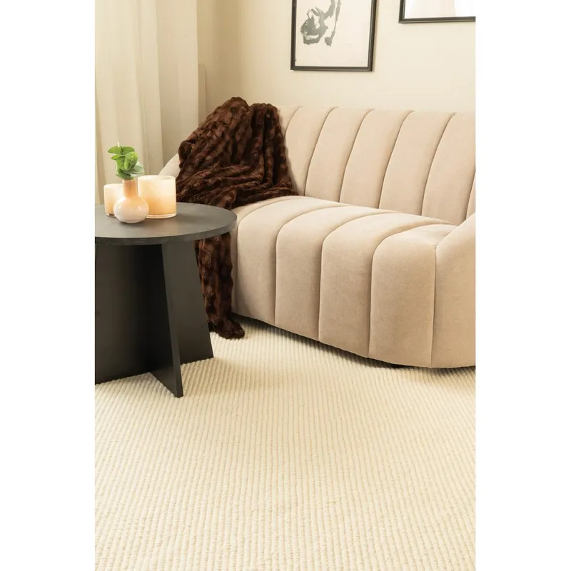 Ullteppe Ekeby Kvadrat - 280x280 cm, Hvit - Tekstiler - Tepper & Matter - Moderne tepper - Ullteppe