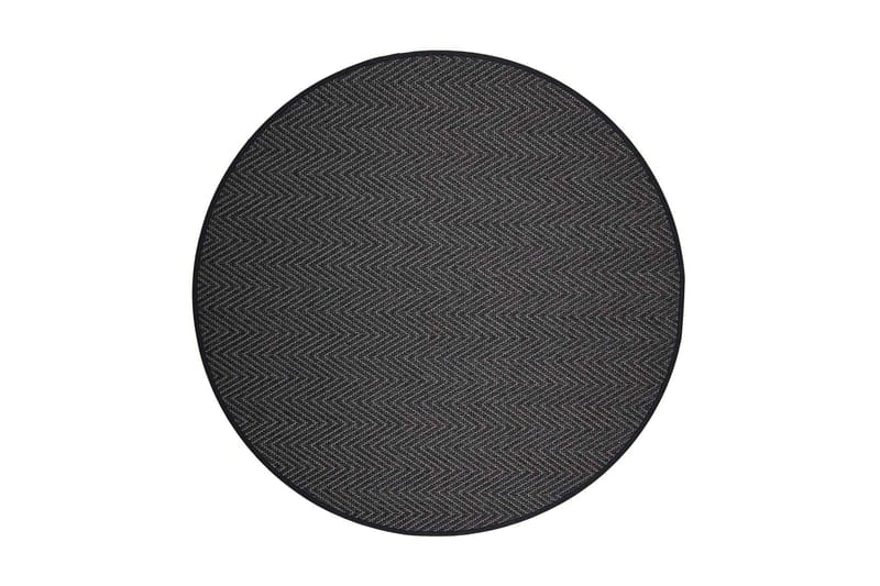 Elsa Matte Rund 133 cm Svart, VM Tepper