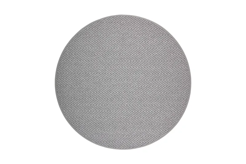 Elsa Matte Rund 160 cm Grå - VM Tepper - Tekstiler - Tepper & Matter - Moderne tepper - Ullteppe