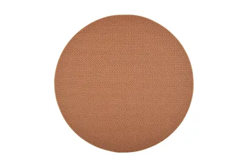 Elsa Matte Rund 160 cm Kobber