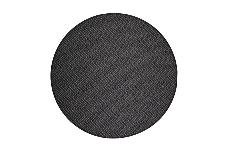 Elsa Matte Rund 160 cm Svart, VM Tepper