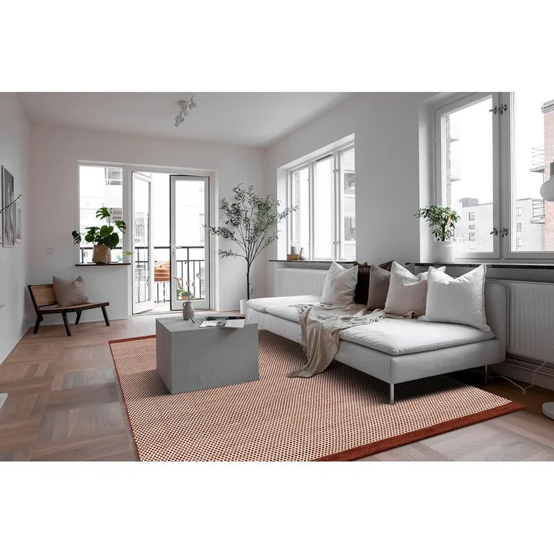 Ullteppe Gotti - 140x200 cm, Terracotta - Tekstiler - Tepper & Matter - Moderne tepper - Ullteppe