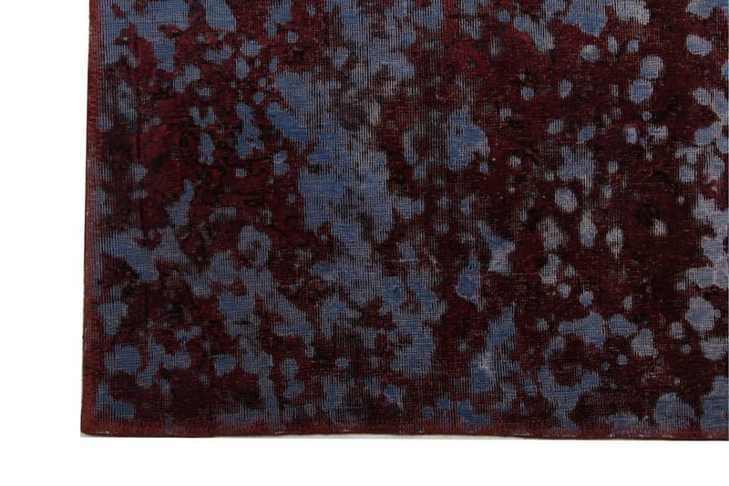 Håndknyttet Vintage Matte Ull Mørk Blå/Rød 128x194 cm - Ullteppe - Håndvevde tepper