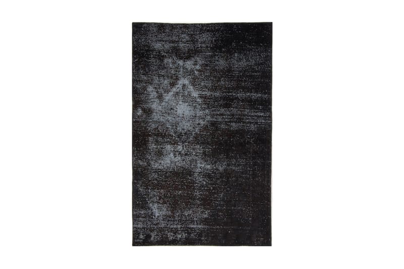 Håndknyttet Vintage Matte Ull Mørkegrå 100x156 cm - Ullteppe - Håndvevde tepper
