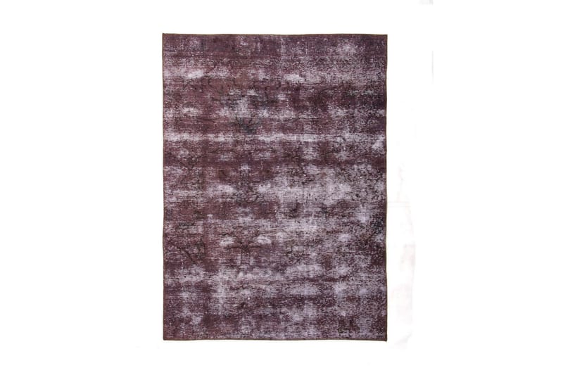 Håndknyttet Vintage Matte Ull Mørkelilla 122x168 cm - Tekstiler - Tepper & Matter - Moderne tepper - Ullteppe
