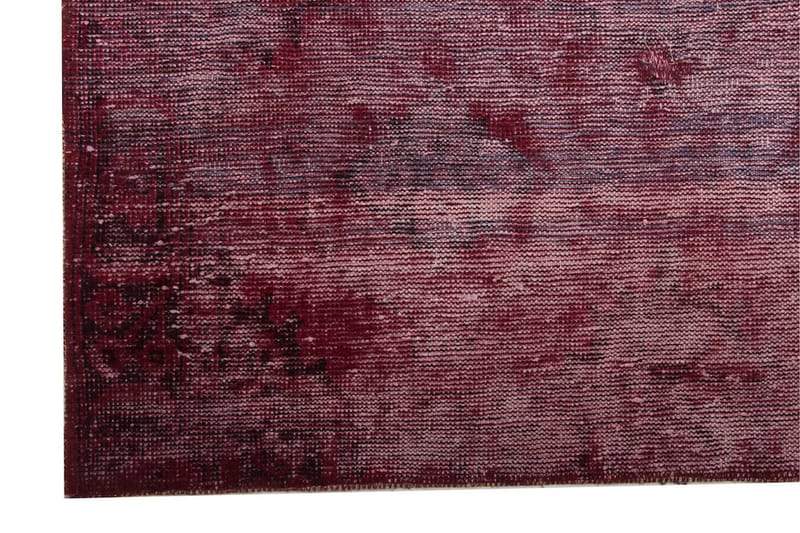 Håndknyttet Vintage Matte Ull Rød 108x197 cm - Ullteppe - Håndvevde tepper