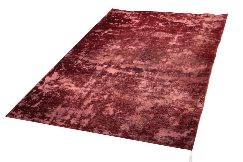 Håndknyttet Vintage Matte Ull Rød 115x185 cm - Ullteppe - Håndvevde tepper
