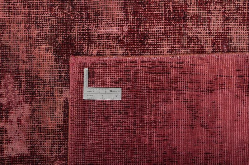 Håndknyttet Vintage Matte Ull Rød 115x185 cm - Ullteppe - Håndvevde tepper