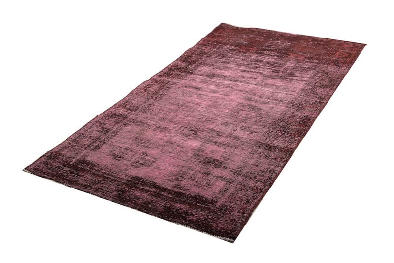 Håndknyttet Vintage Matte Ull Rød 95x191cm - Tekstiler - Tepper & Matter - Moderne tepper - Ullteppe