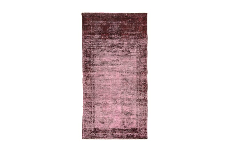 Håndknyttet Vintage Matte Ull Rød 95x191cm - Tekstiler - Tepper & Matter - Moderne tepper - Ullteppe