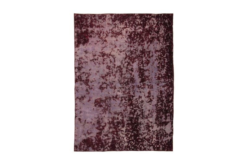 Håndknyttet Vintage Matte Ull Rød/Rosa 137x194 cm - Ullteppe - Håndvevde tepper