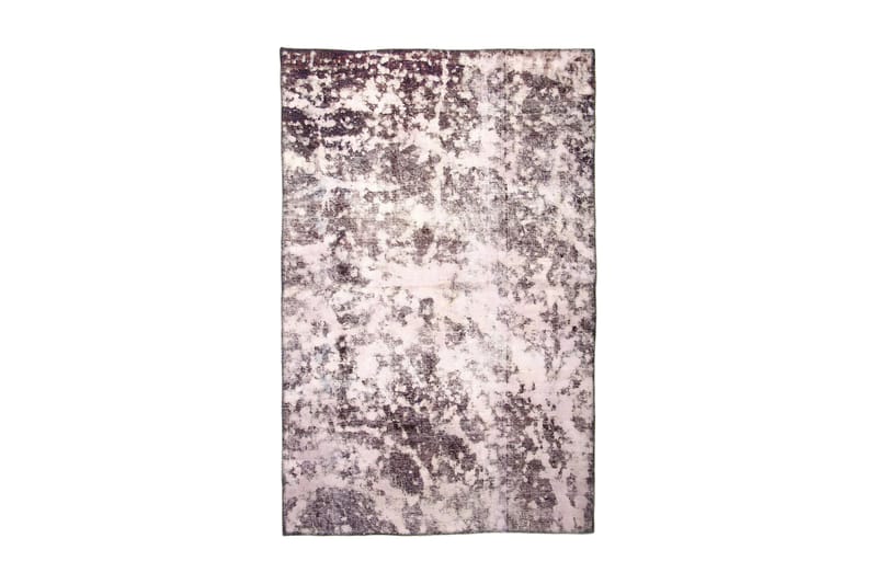 Håndknyttet Vintage Matte Ull Rosa/Mørkelilla 121x187 cm - Tekstiler - Tepper & Matter - Moderne tepper - Ullteppe