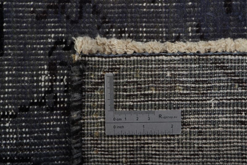 Håndknyttet Vintage Matte Ullgrå 188x286cm - Ullteppe - Håndvevde tepper