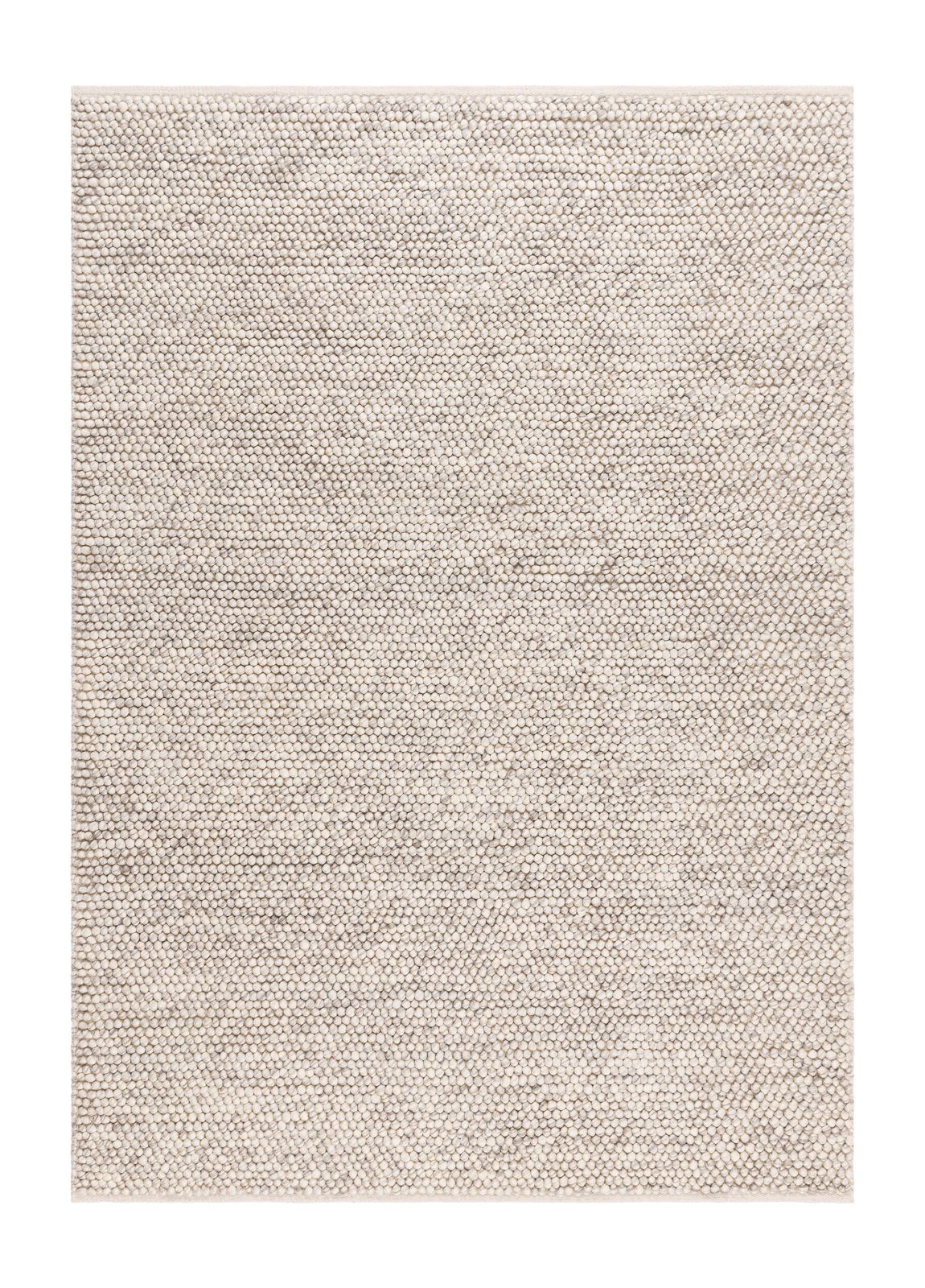 Håndvevd teppe KM Home Bubble 140x200 cm IvoryMelange - elfenben melert