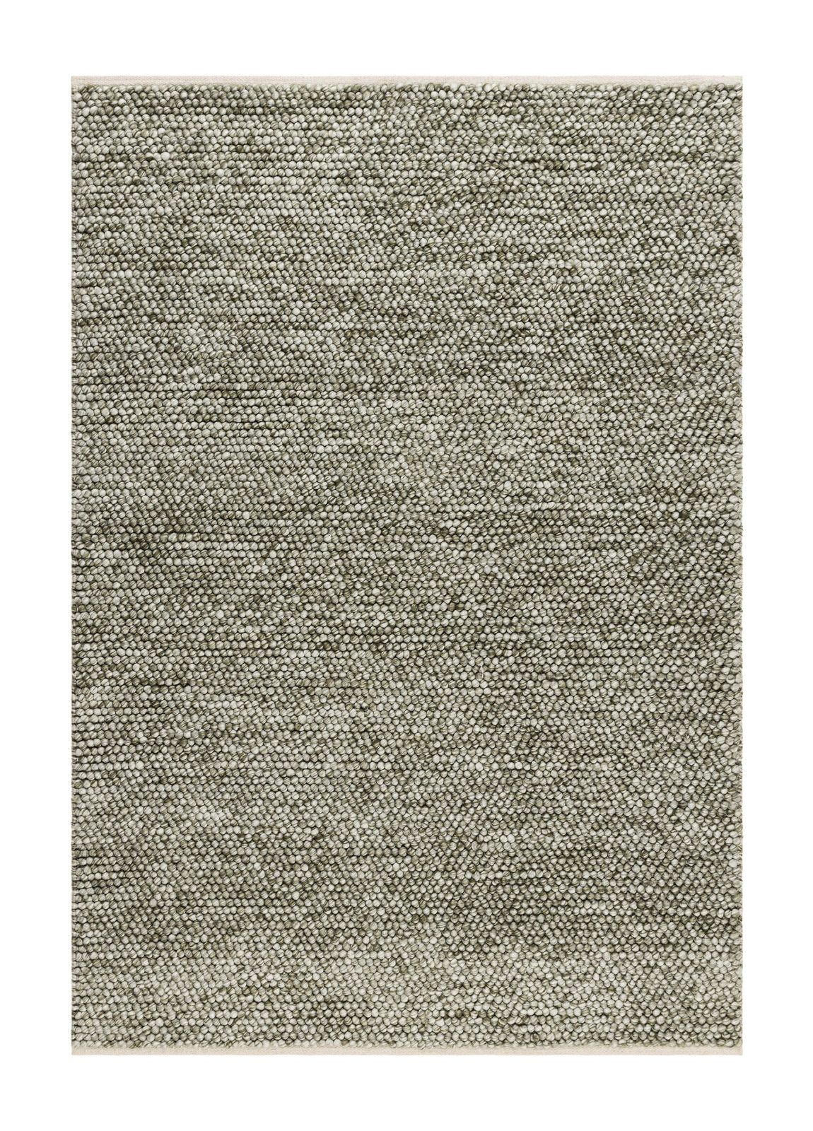 Håndvevd teppe KM Home Bubble 240x340 cm Olivengrønn - Olivengrønn