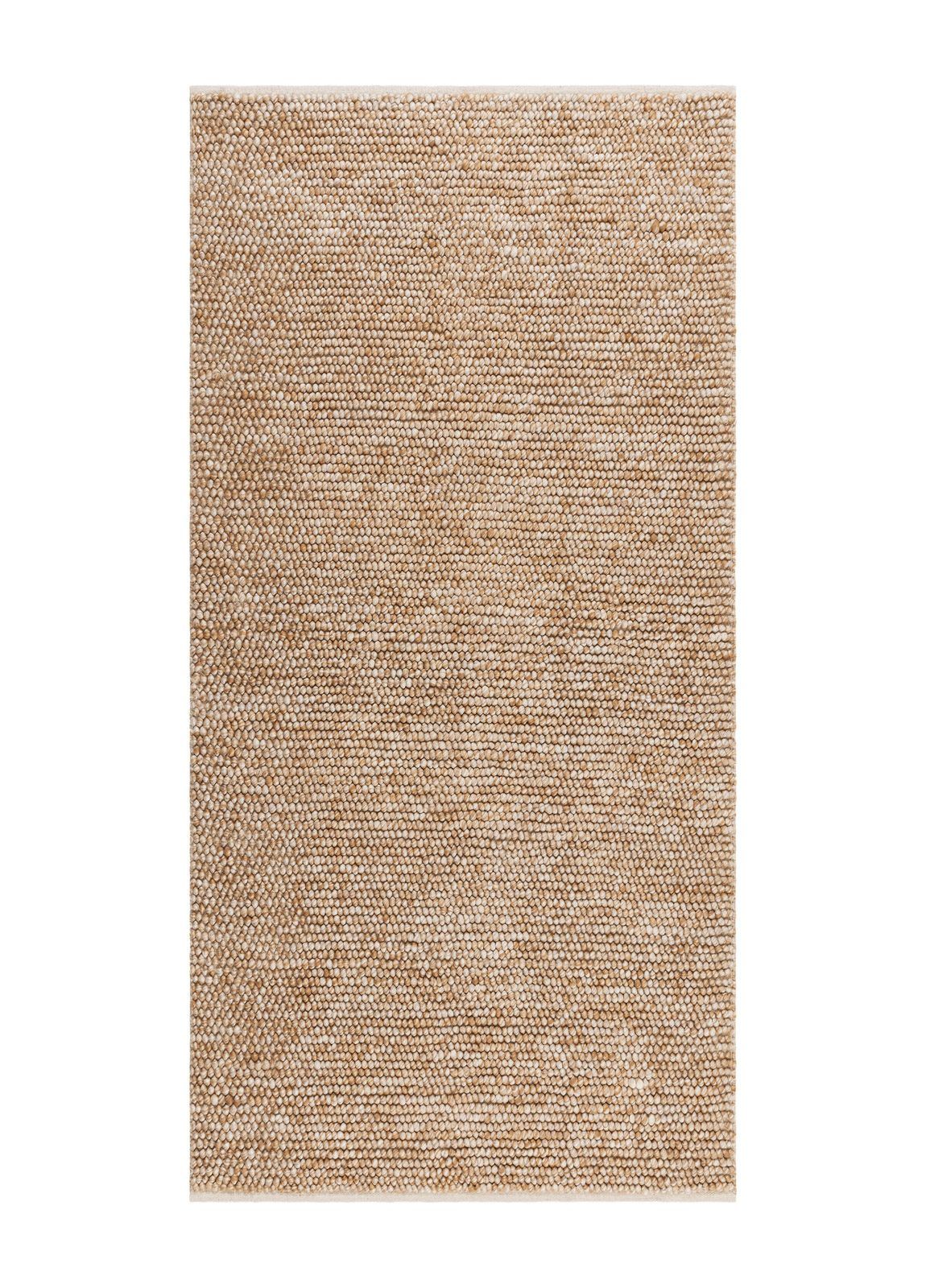 Håndvevd teppe KM Home Bubble 75x150 cm Karamell - Karamell