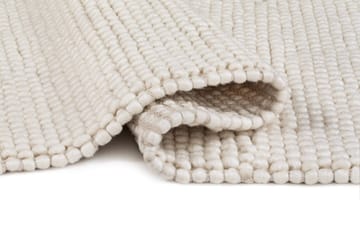 Håndvevd teppe KM Home Bubble 75x230 cm Creme - Creme - Tekstiler - Tepper & Matter - Moderne tepper - Ullteppe