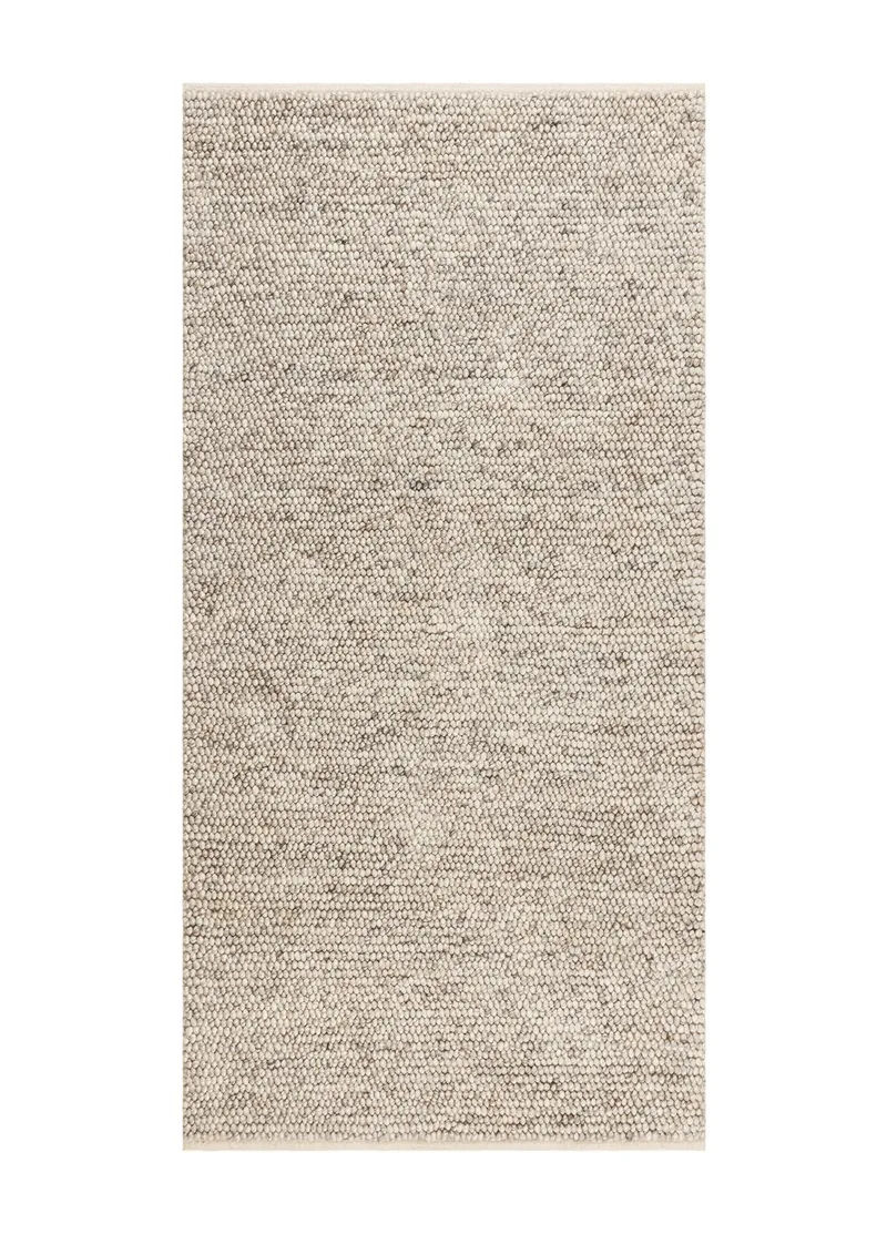 Håndvevd teppe KM Home Bubble 75x230 cm Lin, Lin