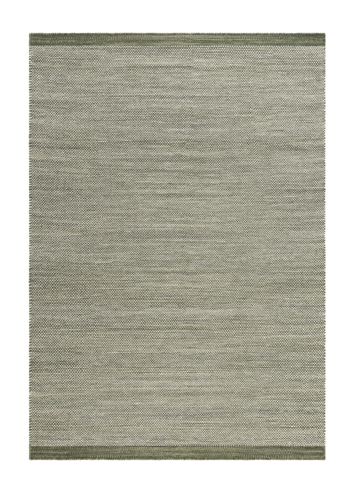 Håndvevd teppe KM Home Sandhamn 140x200 cm Grønn - Grønn