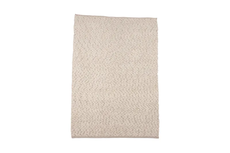 Jajru Ullmatte Rektangulær 200x300 cm - Hvid - Tekstiler - Tepper & Matter - Moderne tepper - Ullteppe