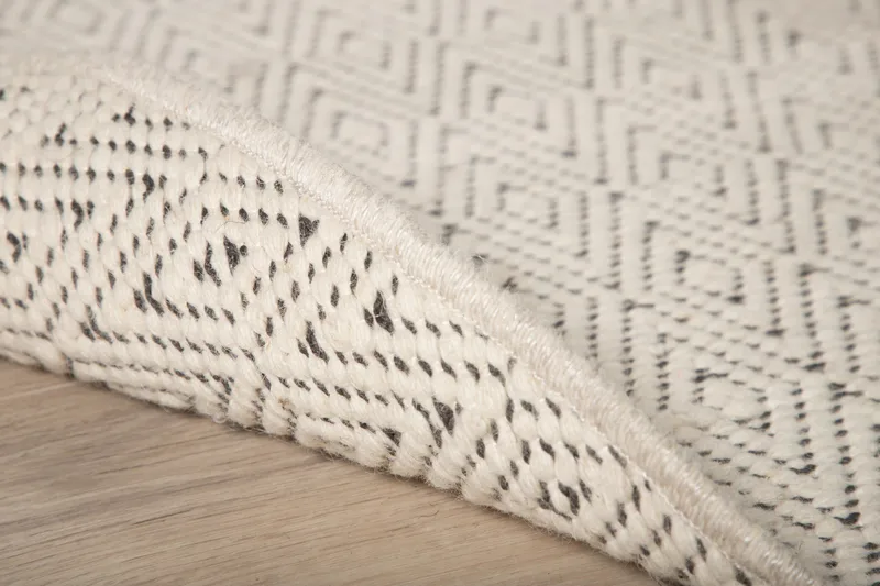 Julana Ullmatte Rund 200 - Beige - Tekstiler - Tepper & Matter - Moderne tepper - Ullteppe