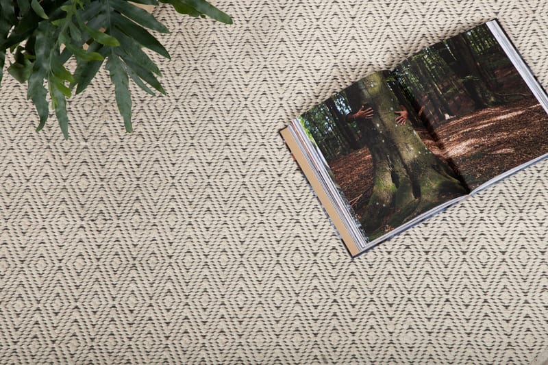 Julana Ullmatte Rund 200 - Beige - Tekstiler - Tepper & Matter - Moderne tepper - Ullteppe