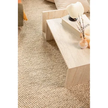 Ullteppe KM Home Ullteppe Bubble Sand 240x340 cm - Tekstiler - Tepper & Matter - Moderne tepper - Ullteppe