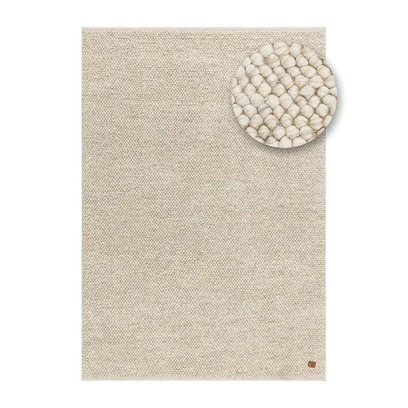 Ullteppe KM Home Ullteppe Bubble Sand 240x340 cm - Tekstiler - Tepper & Matter - Moderne tepper - Ullteppe