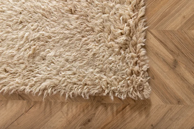 Leiko Ullmatte 160x230 cm - Beige - Tekstiler - Tepper & Matter - Moderne tepper - Ullteppe