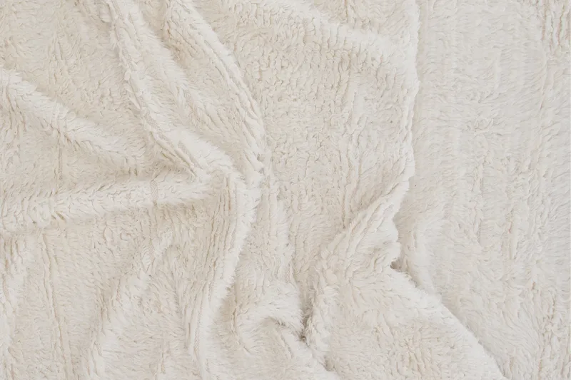 Leiko Ullmatte 160x230 cm - Hvid - Tekstiler - Tepper & Matter - Moderne tepper - Ullteppe